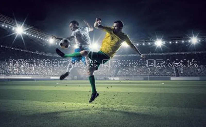 跆拳道竞技的巅峰对决：回顾2023年国际大赛亮点